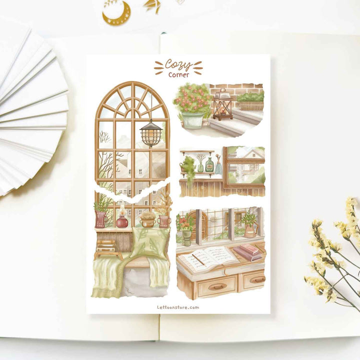 Cozy Corner | Klistremerker