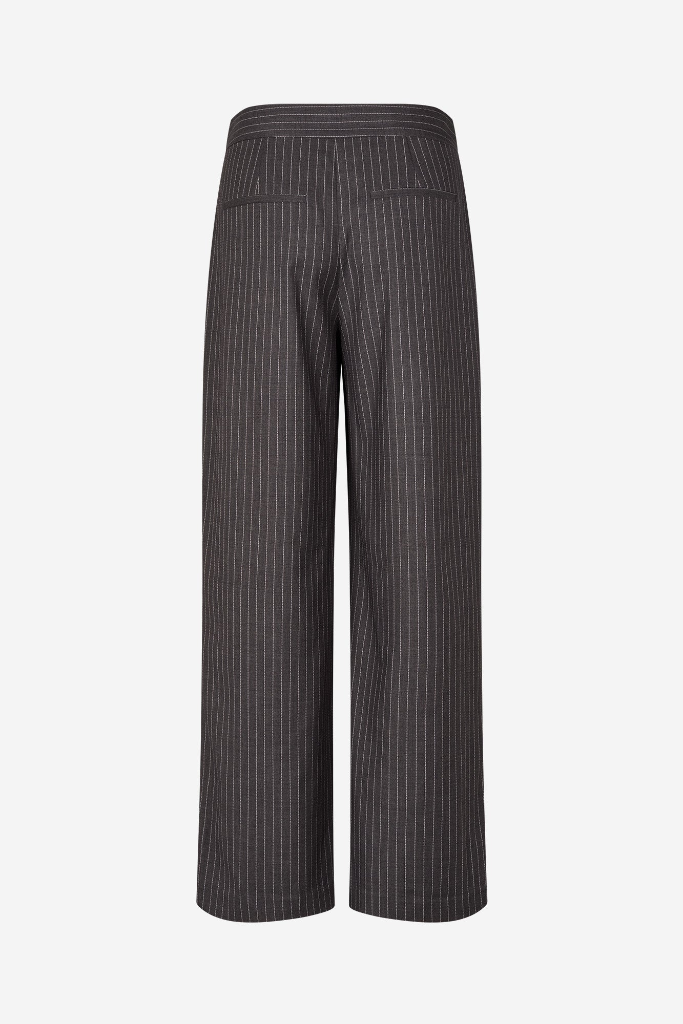 Enwilla Pants 7300 - Grey/White Pinstriped