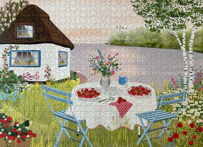 Sweet strawberries - Puslespill med 1000 brikker