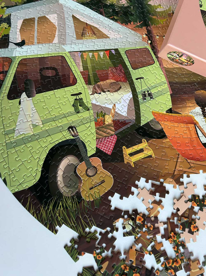 Van life - Puslespill med 1.000 brikker