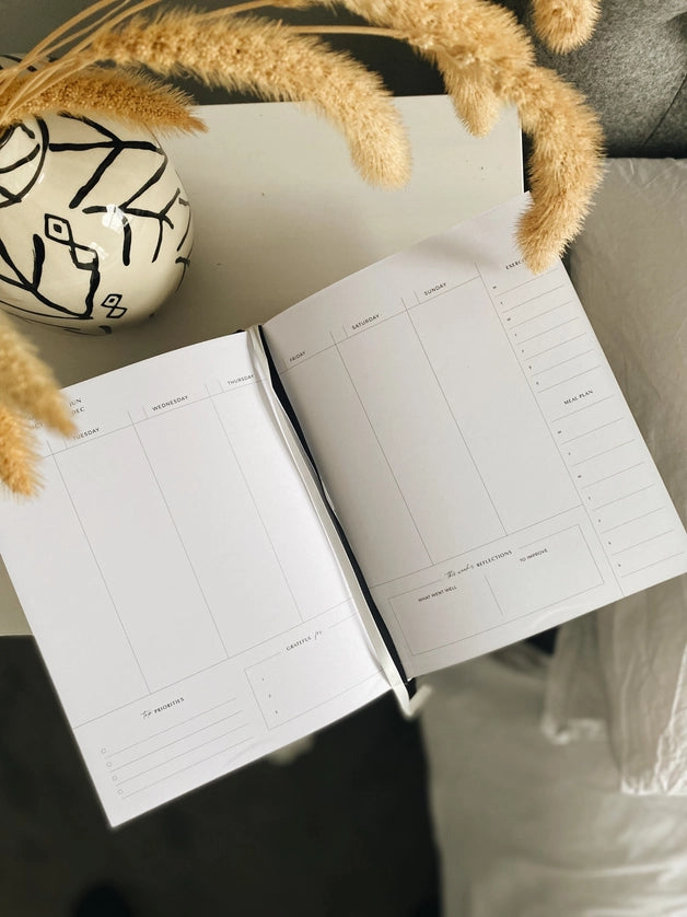 Body + Soul Undated Planner Journal - Eclipse