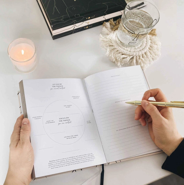 Body + Soul Undated Planner Journal - Eclipse