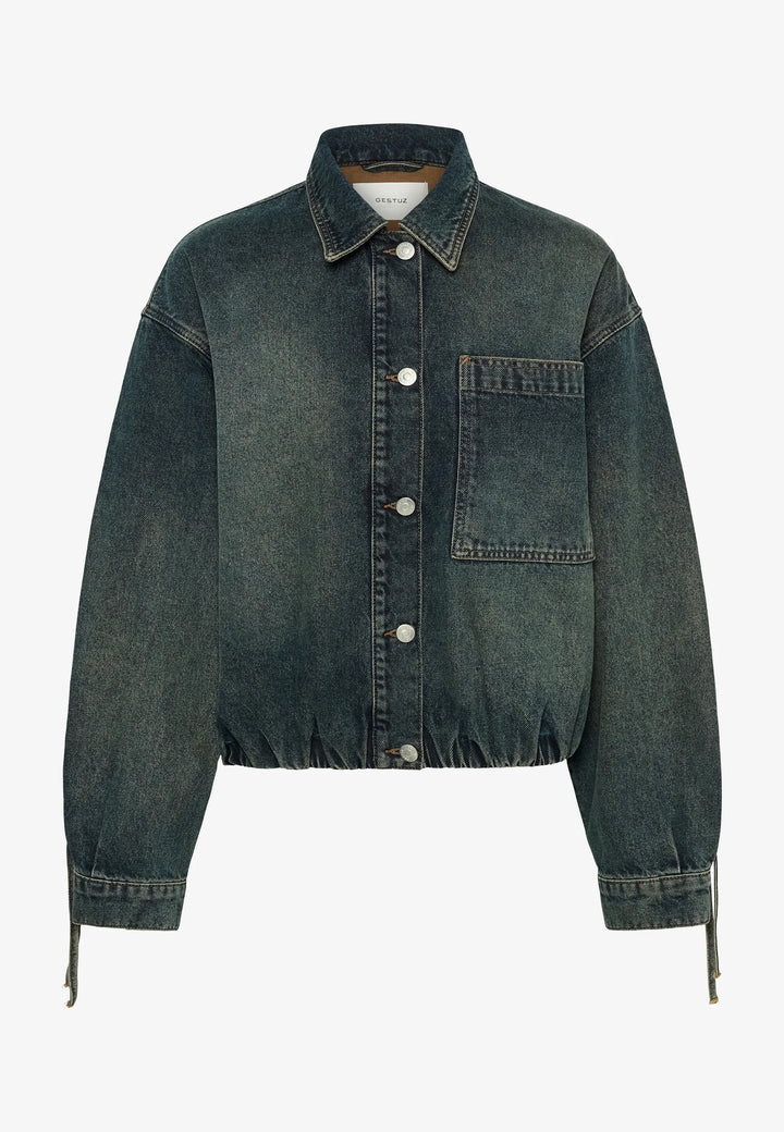 GZsusara shirt - Blue/green wash