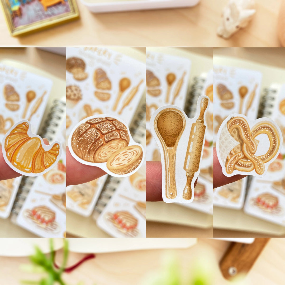 Lovely morning Bakery | Klistremerker
