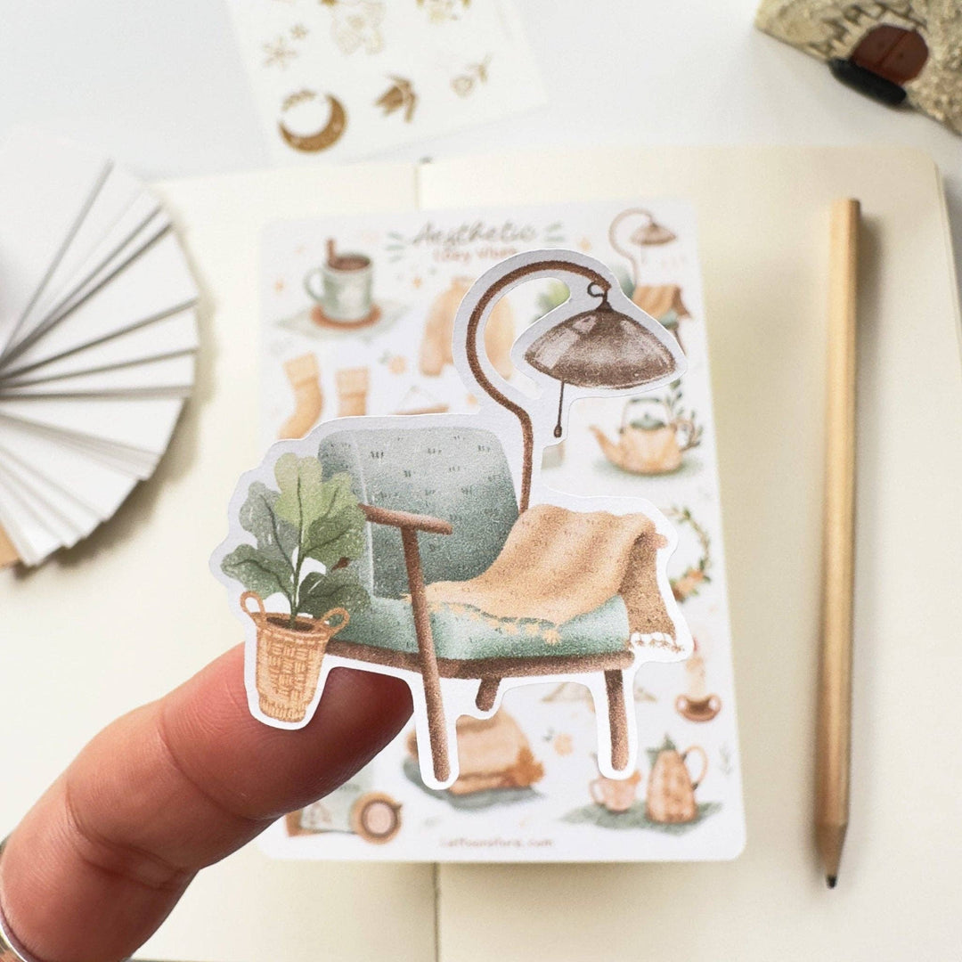 Aesthetic Cozy Vibes | Klistremerker
