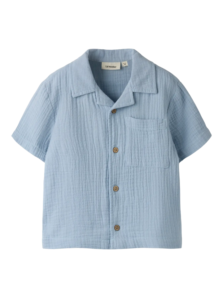 Nmmfulina Ss Shirt Lil - Zen Blue