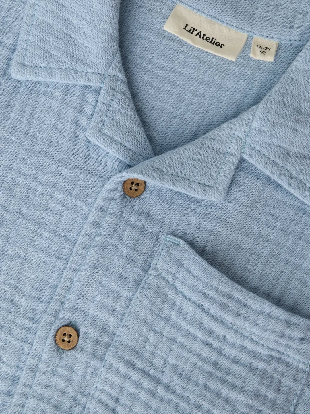 Nmmfulina Ss Shirt Lil - Zen Blue