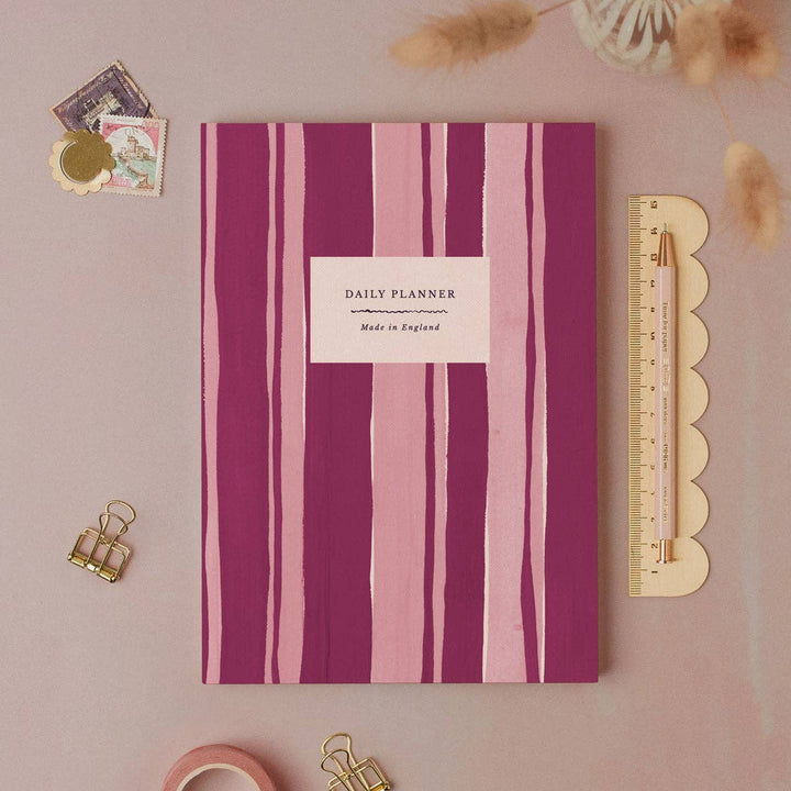 Summer Stripe - Undated Daily Planner