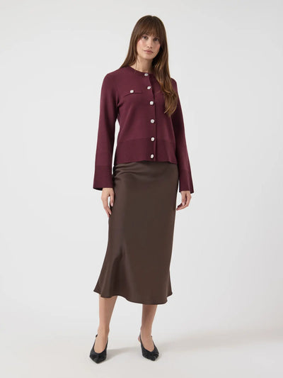 YASPimi Ls Knit Cardigan S.