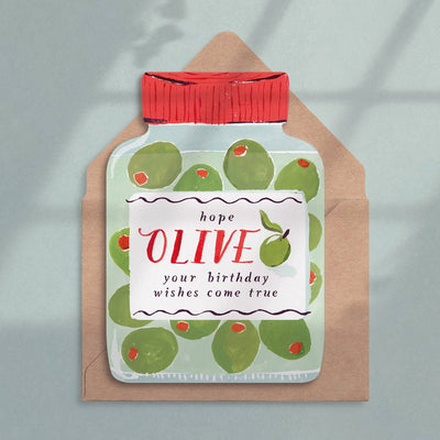 Olives | Bursdagskort