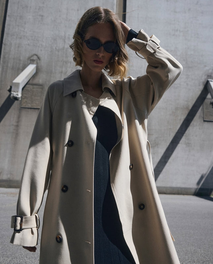 MSCHAntonella Trench Coat - Safari