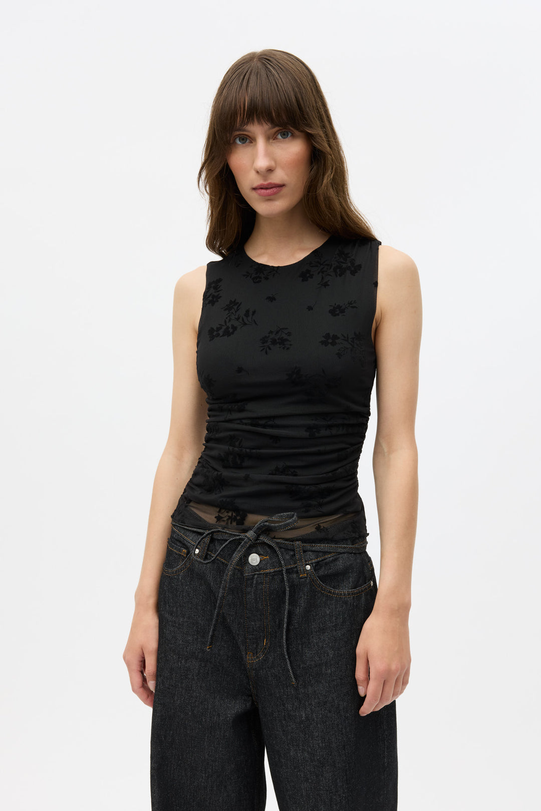 Ennicola Tank Top 7357 - Black