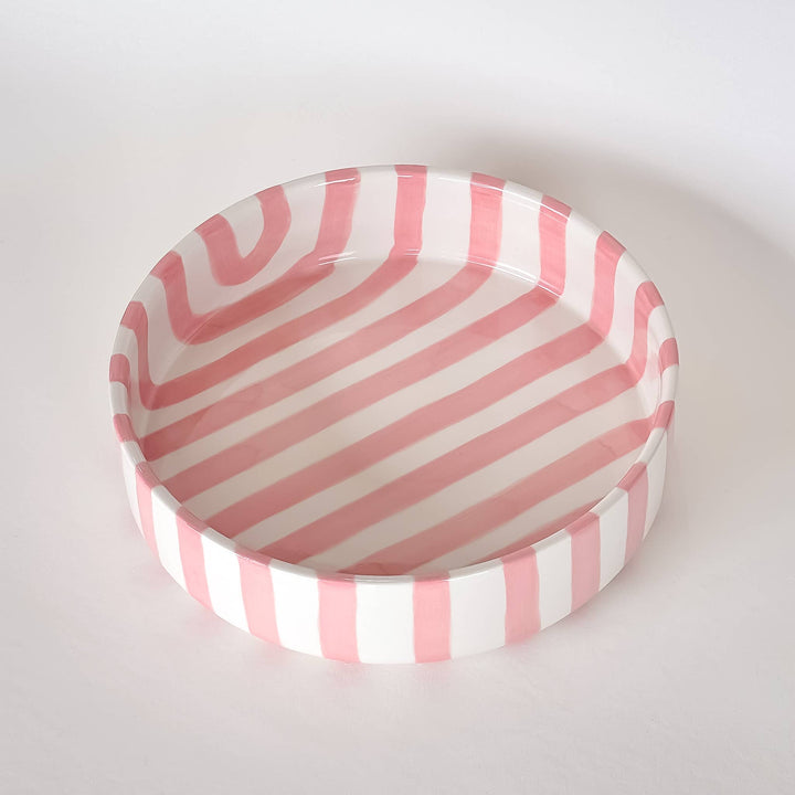 Large bowl Stripes - incanto rose