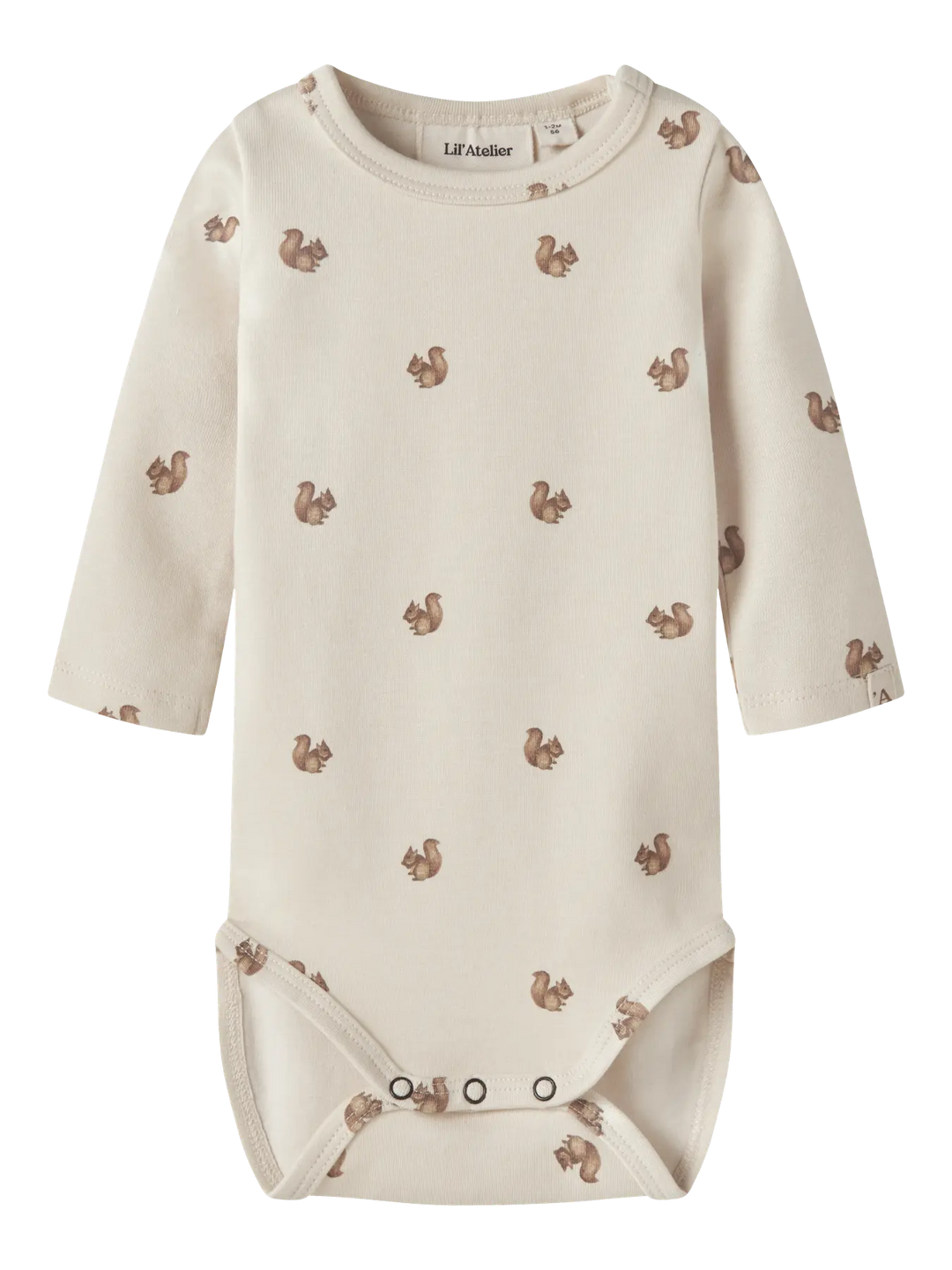 Nbnlayo Kim Ls Slim Body Lil Noos - Turtledove Squirrel