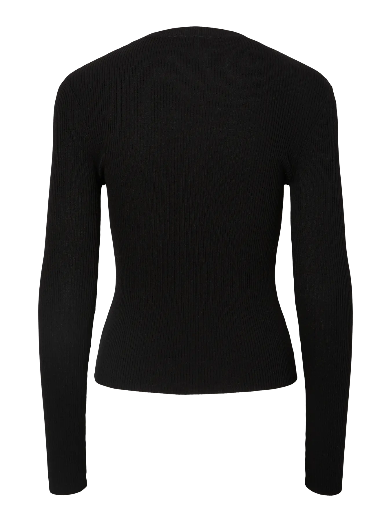 YASZoey LS knit pullover - Black