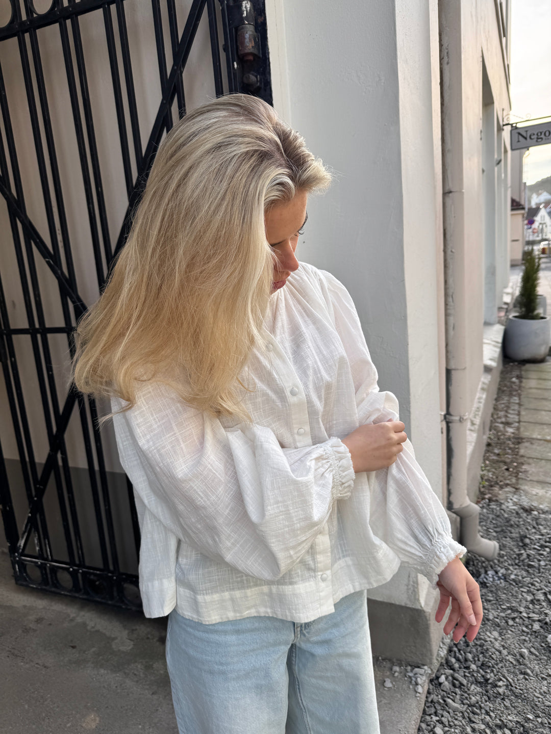 Yasbreeze Ls Shirt S. - Star White