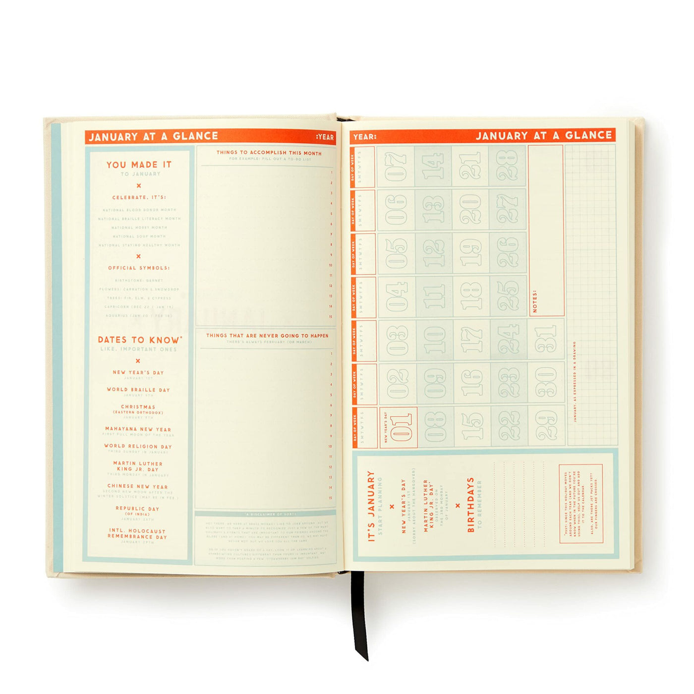 Big Plans - Undated Planner