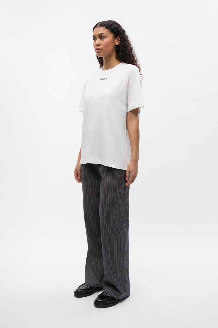 Enwilla Pants 7300 - Grey/White Pinstriped