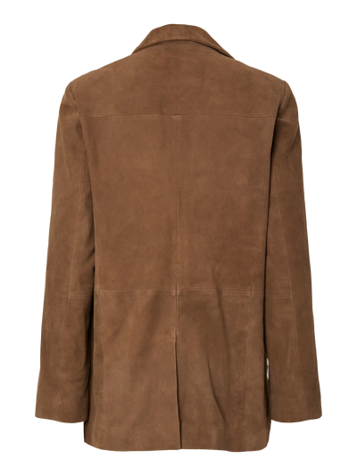 Yaspalma Ls Suede Leather Blazer