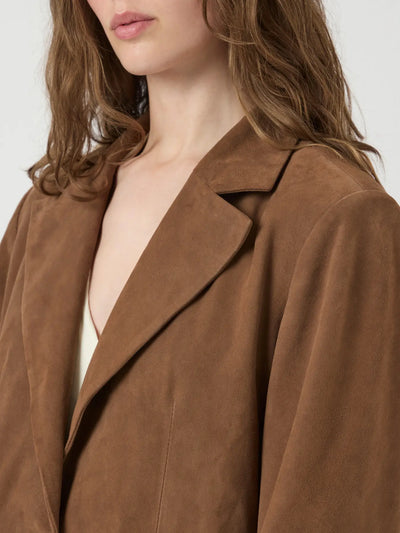 Yaspalma Ls Suede Leather Blazer