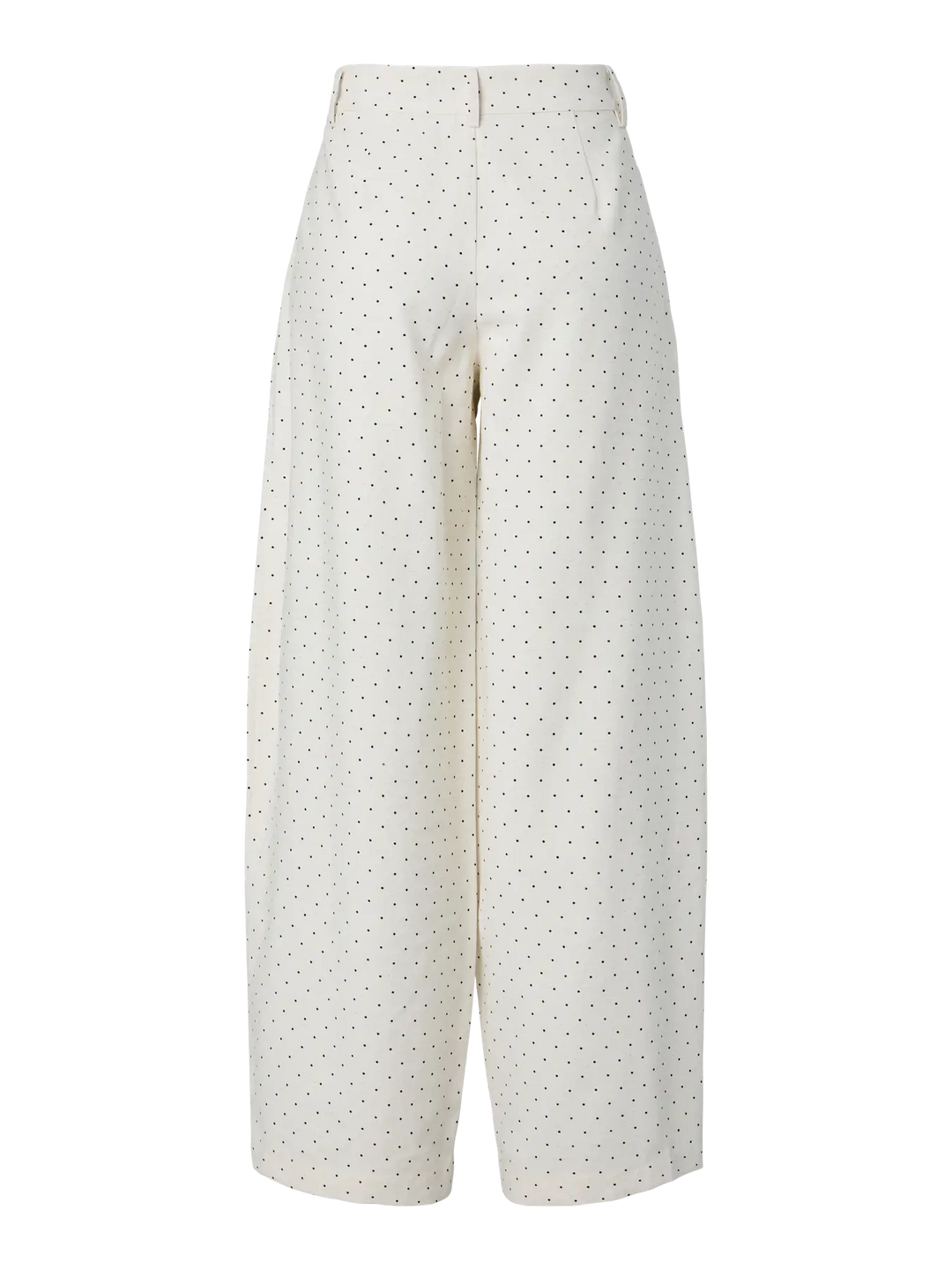 Yasdotly Hw Barrel Pant - Star White W. Black Dots