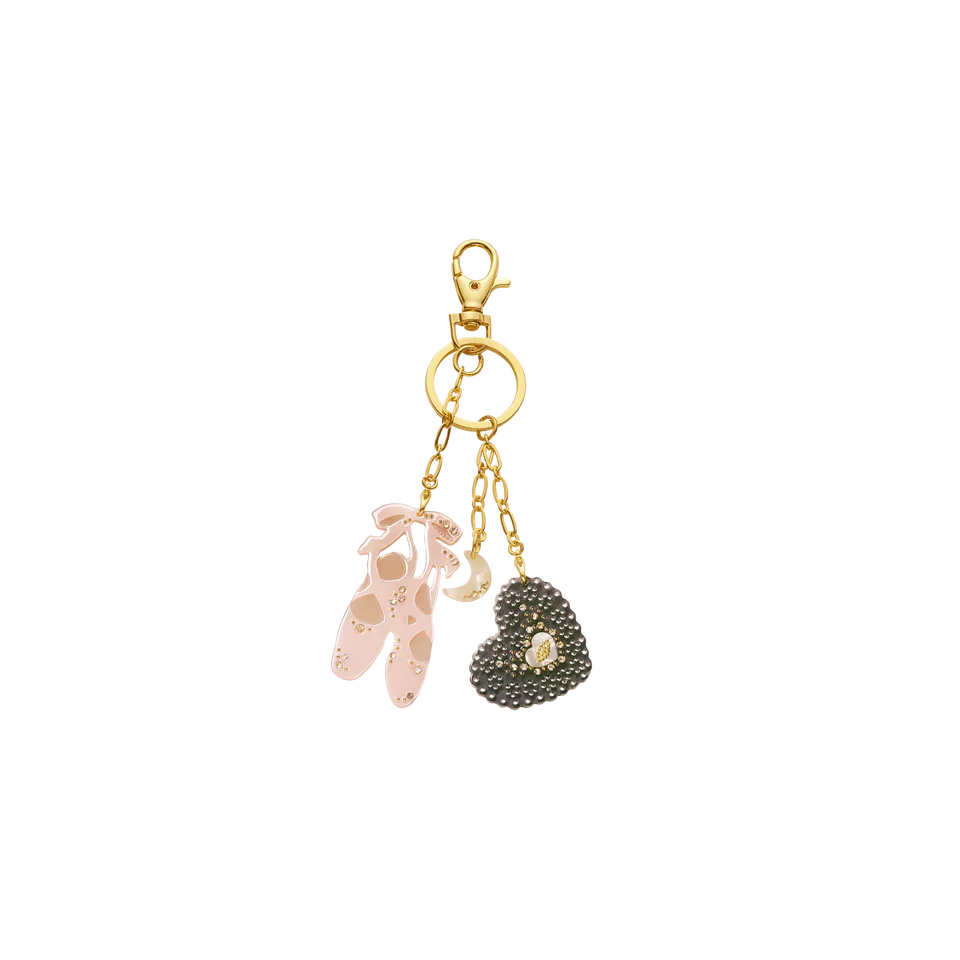 Ballerina nøkkelring - Blush