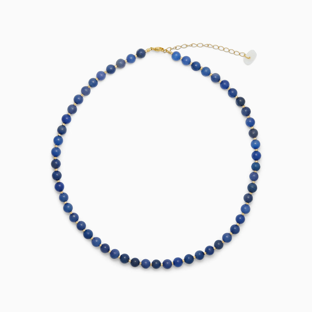Halskjede - Hailey - Blue Jade (Peace)