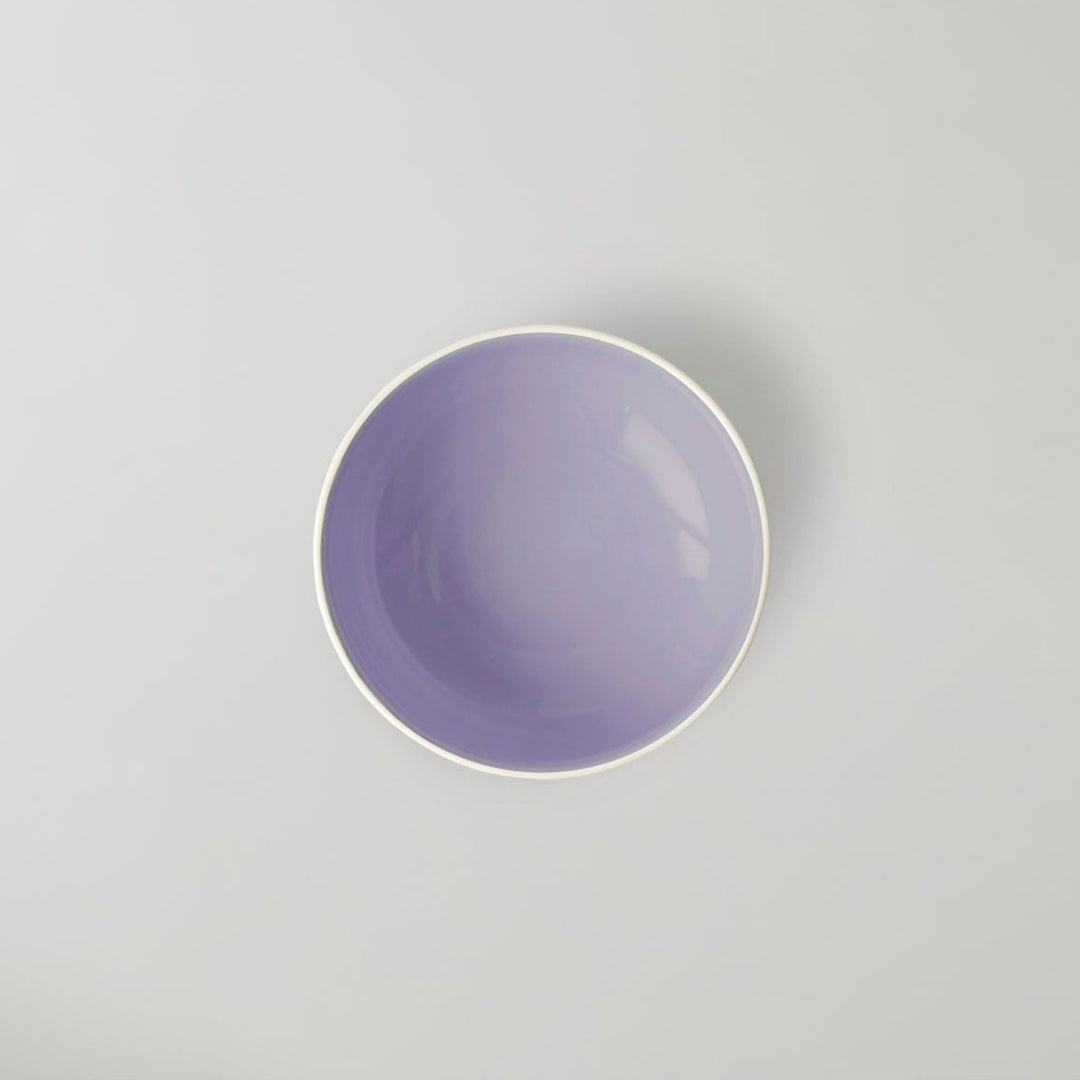 Clayware bowl Ivory/Lavendel - Sett med 2