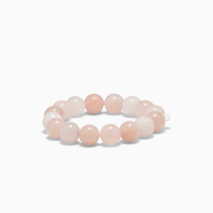 Armbånd - Chunky - Pink Jade Crystal
