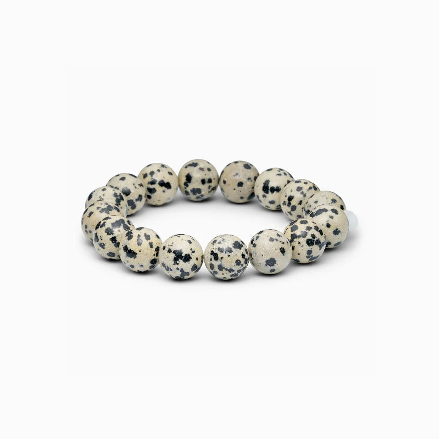 Armbånd - Chunky - Dalmatian Jasper (Joy)