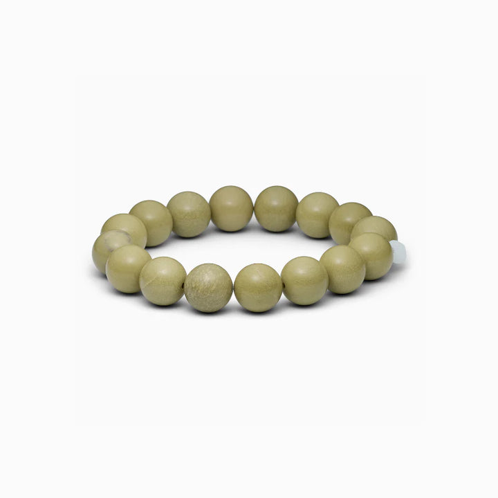 Armbånd - Chunky - Green Alashan Agate (Grounding)
