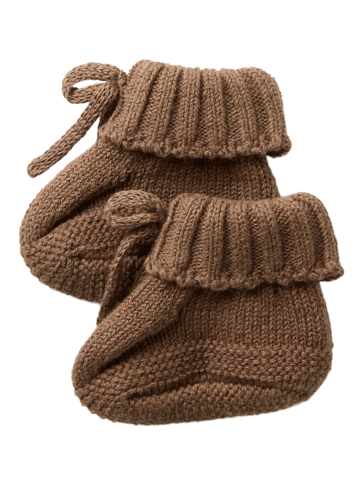 Nbnlaguna Knit Slippers Lil - Teak