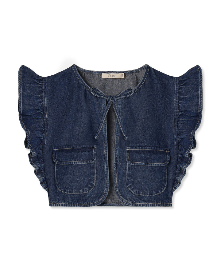 Don Waistcoat - Dark Denim Blue