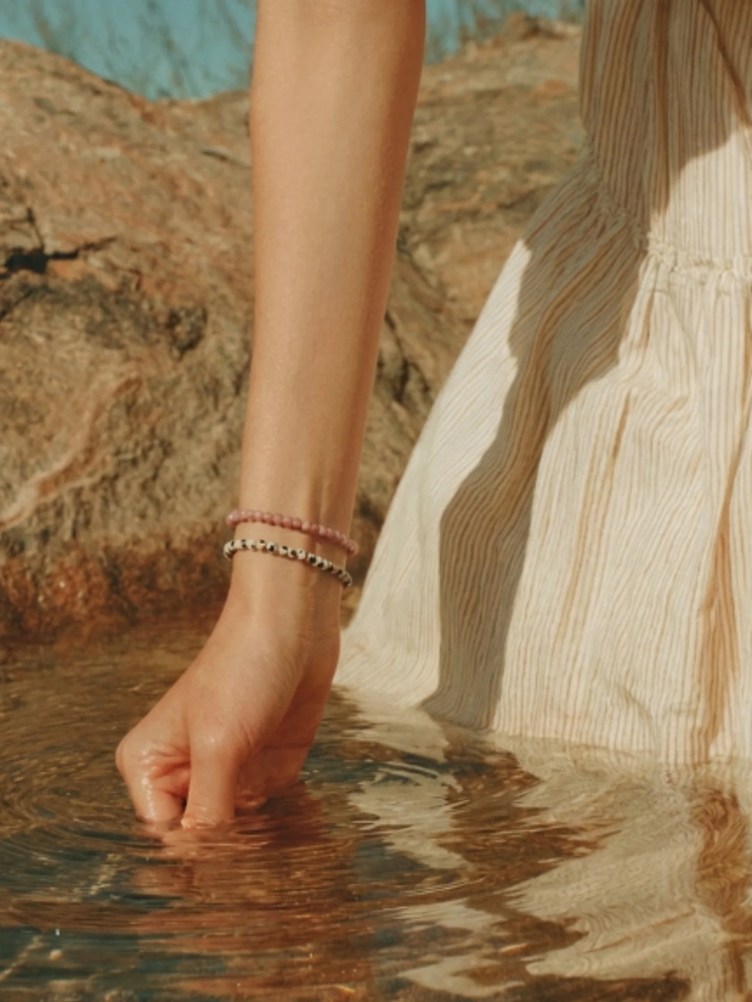 Armbånd - Petite - Dalmatian Jasper (Joy)