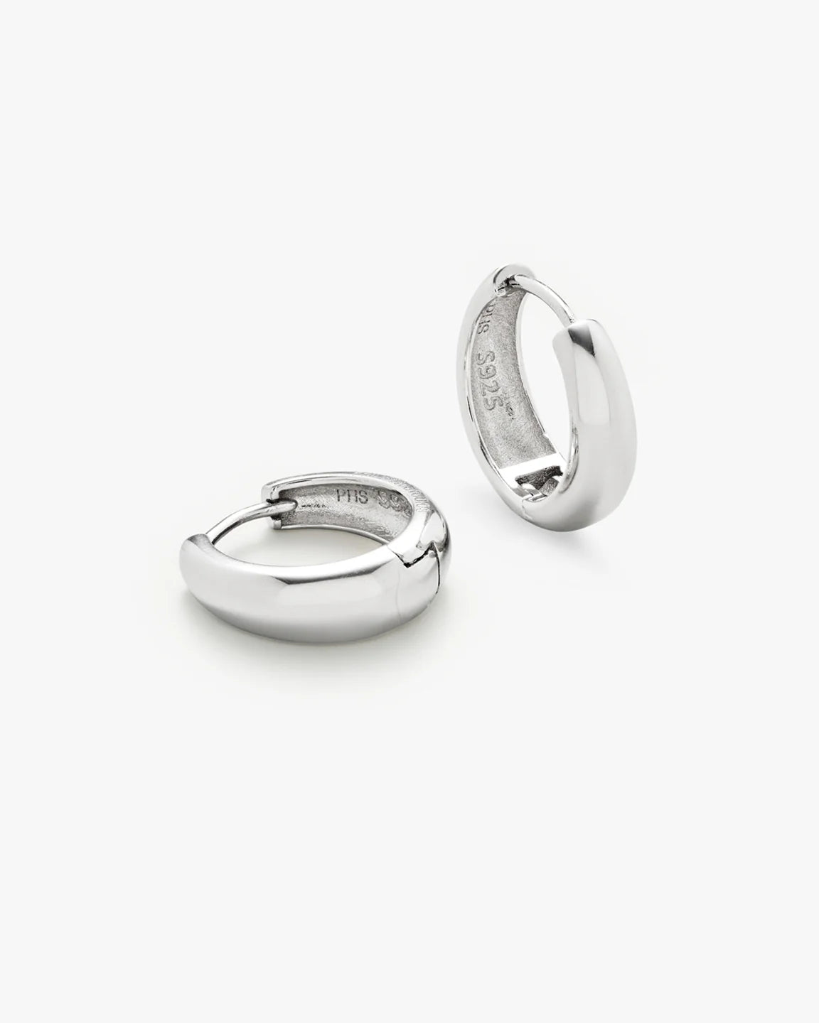 Dome Hoops Medium - Sølv
