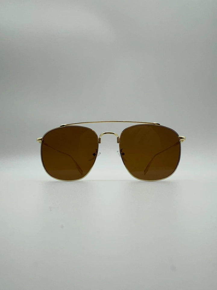 Solbriller - Don - Gold/brown