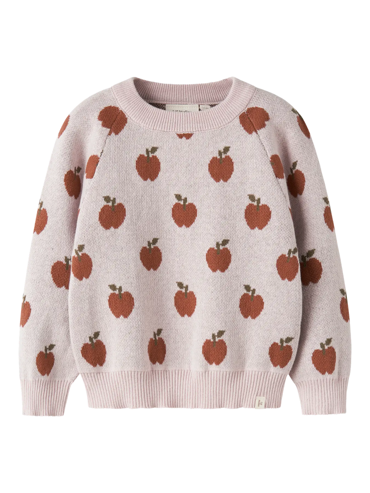 Nmflulio Ls Knit Lil - Hushed Violet