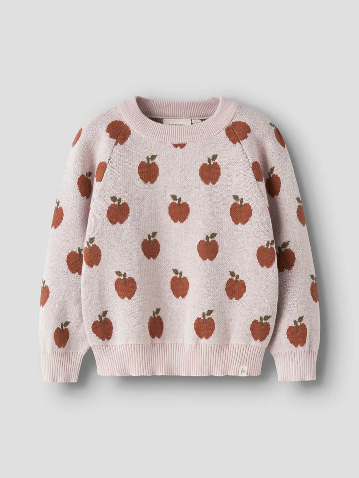 Nmflulio Ls Knit Lil - Hushed Violet