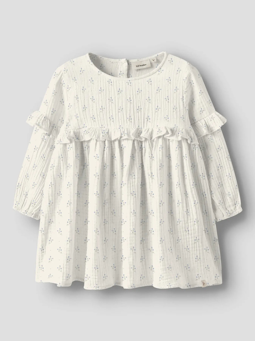 Nmfbalia Ls Loose Dress Lil - Coconut Milk