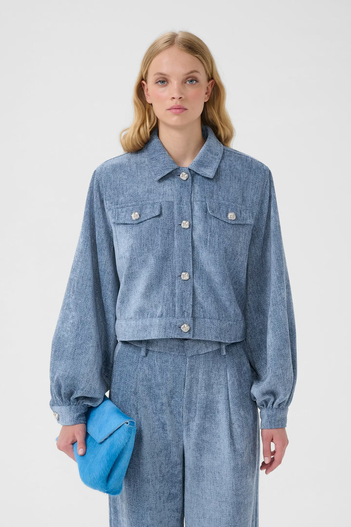 GZvally jacket - Denim blue