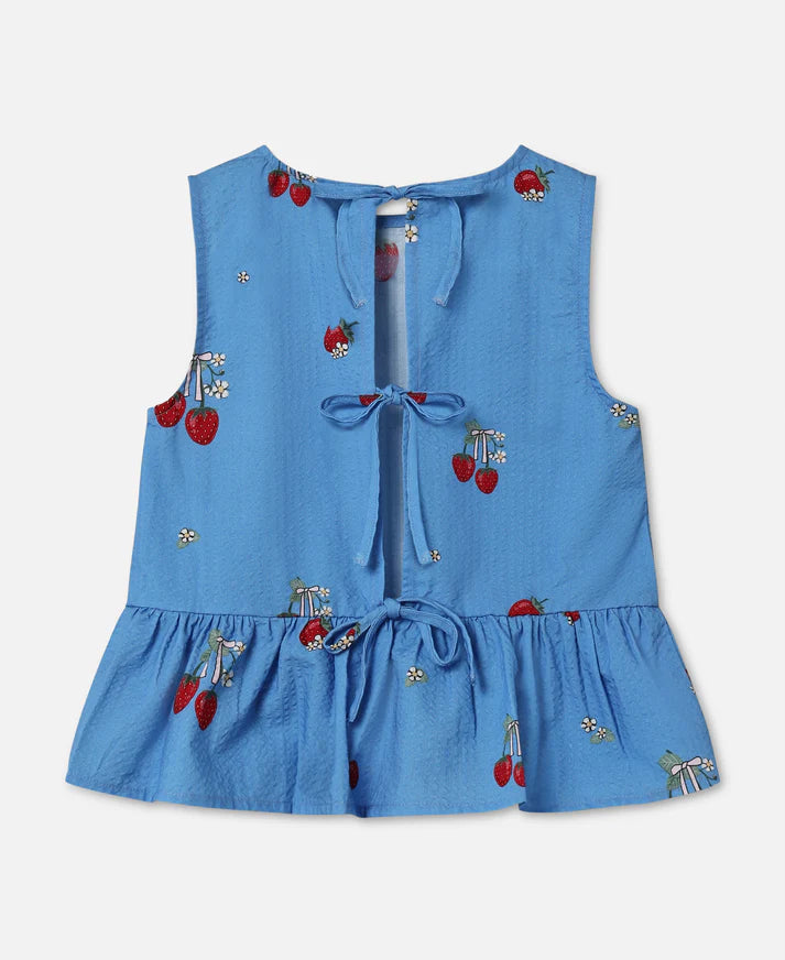 Elma Sl Top - Marina Blue Aop