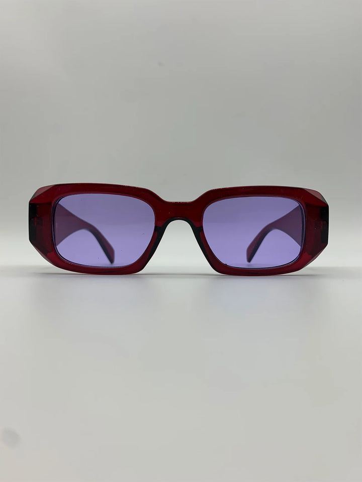 Solbriller - Embla - Clear Dark Red