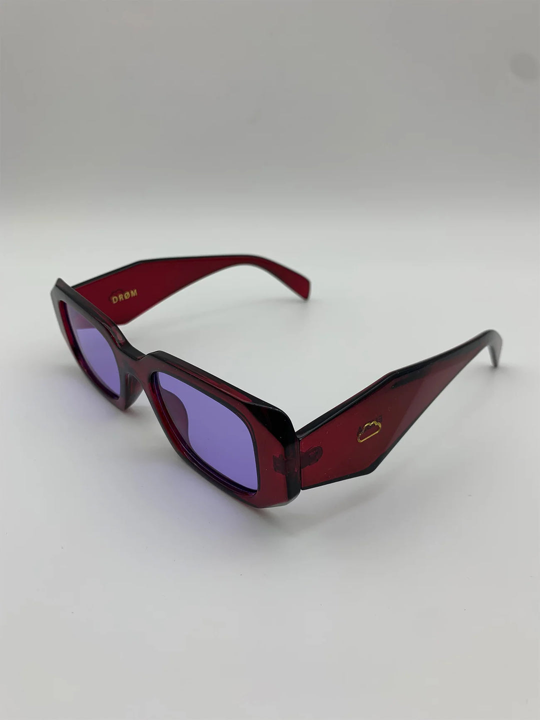 Solbriller - Embla - Clear Dark Red