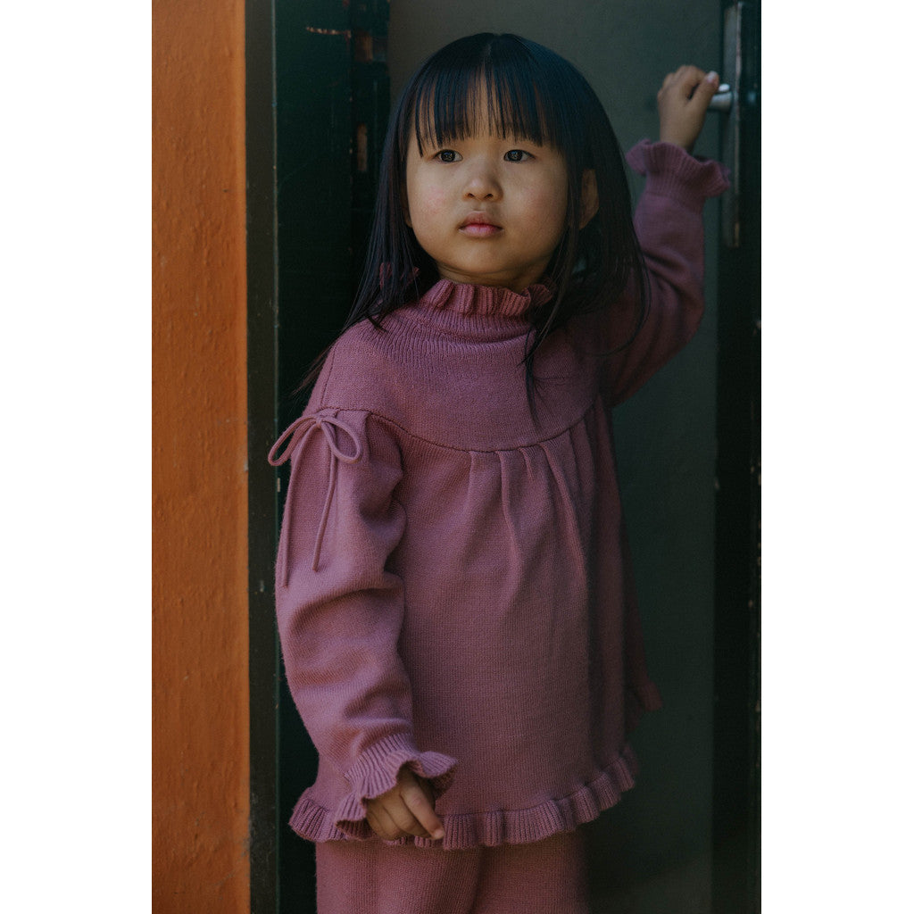 Kino LS Knit Blouse