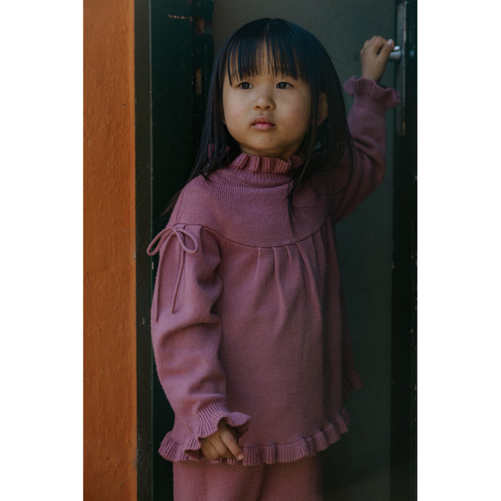 Kino LS Knit Blouse