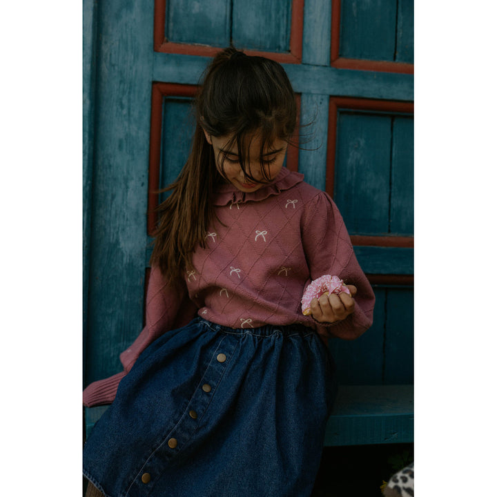 Alon Bow Blouse