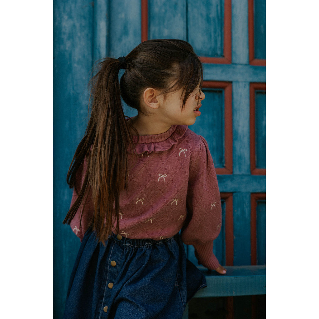 Alon Bow Blouse