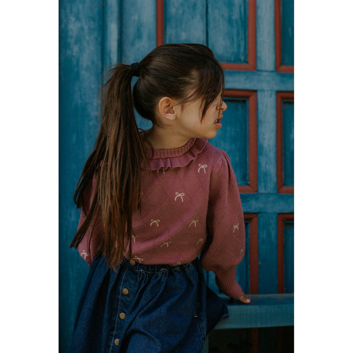 Alon Bow Blouse