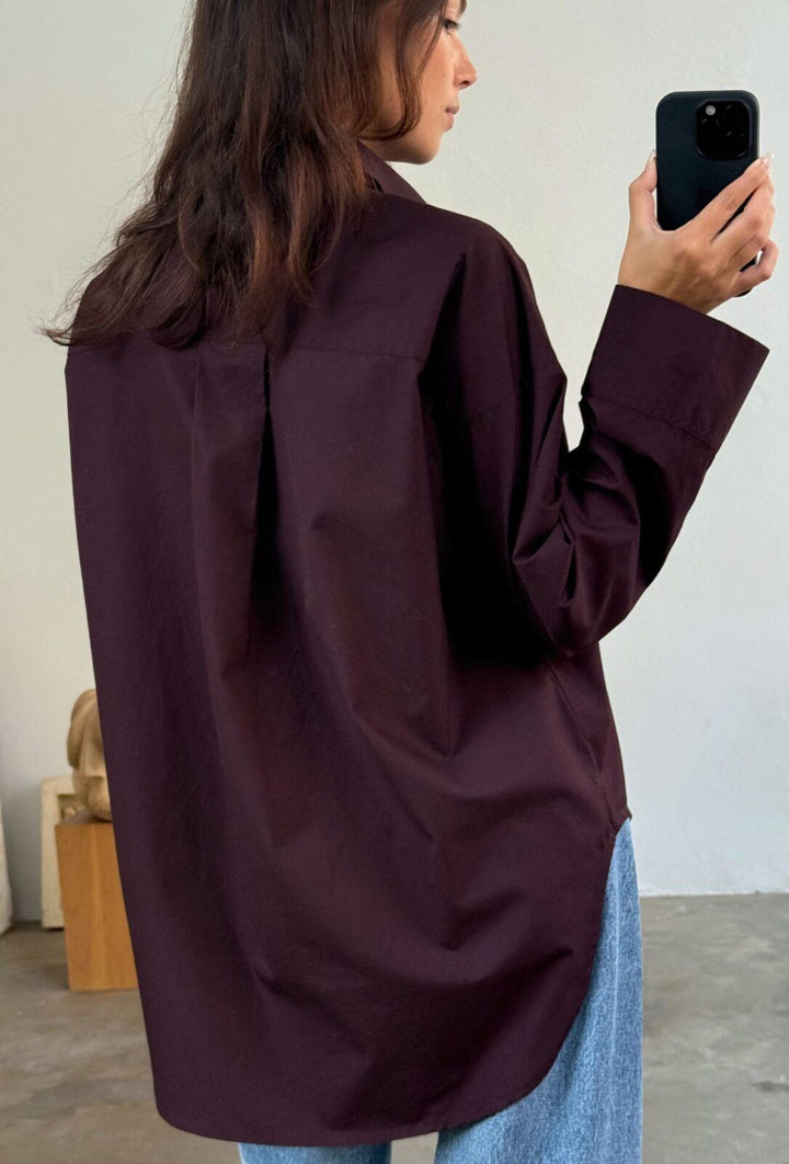 Fie Shirt - Bordeaux