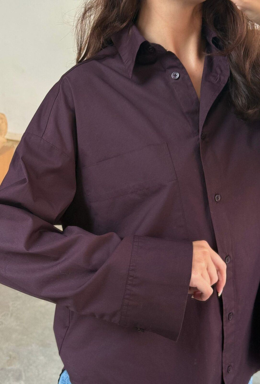 Fie Shirt - Bordeaux